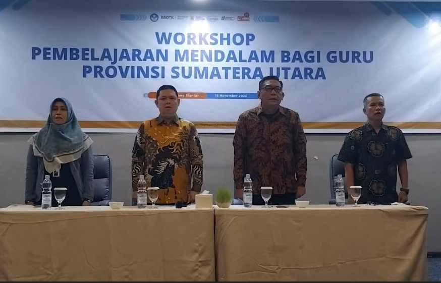 Kadisdik Pematangsiantar Buka Workshop Pembelajaran Mendalam