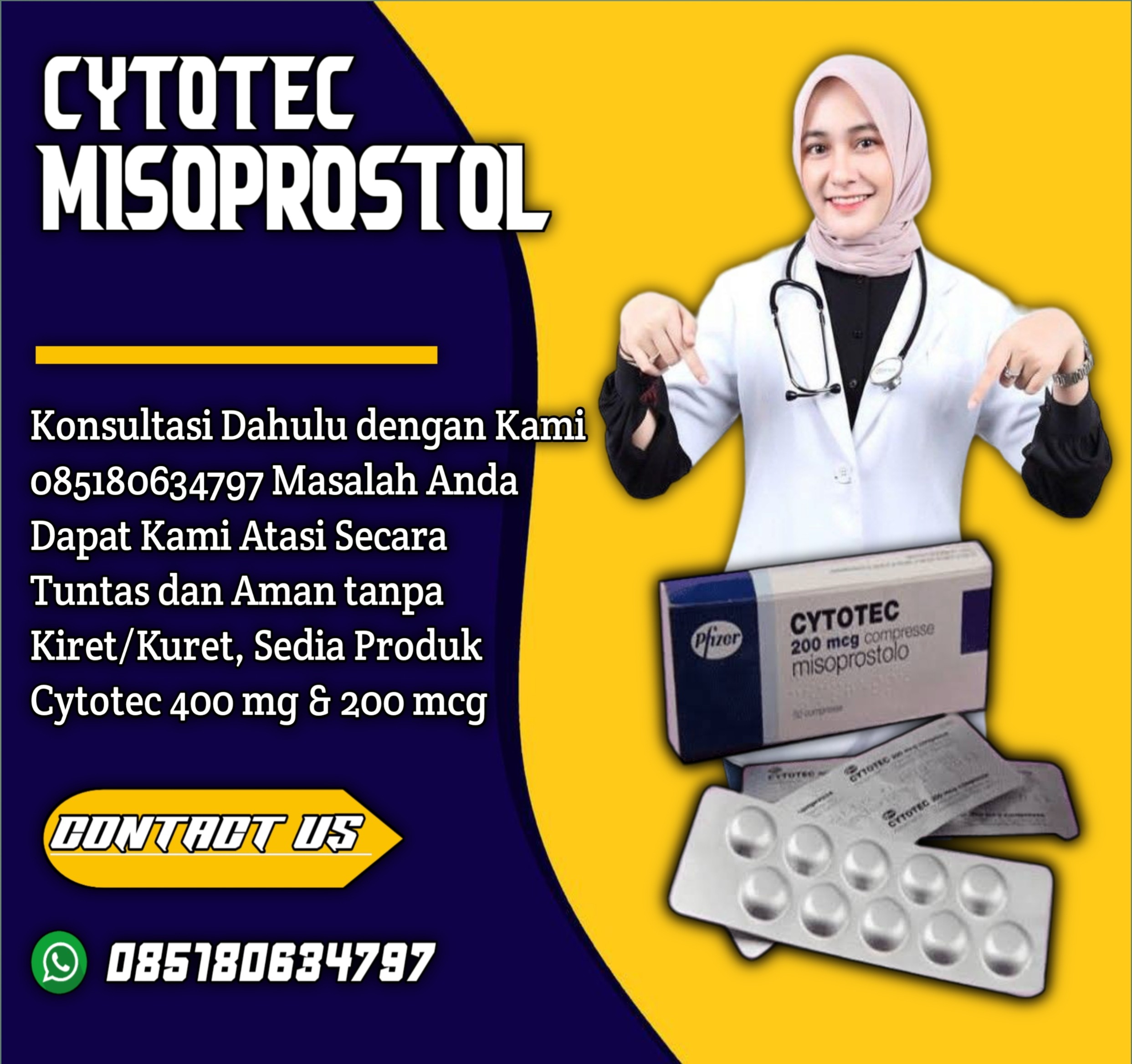 OBAT ABORSI JAKARTA TIMUR 0851/8063/4797 JUAL OBAT CYTOTEC DI JAKARTA TIMUR