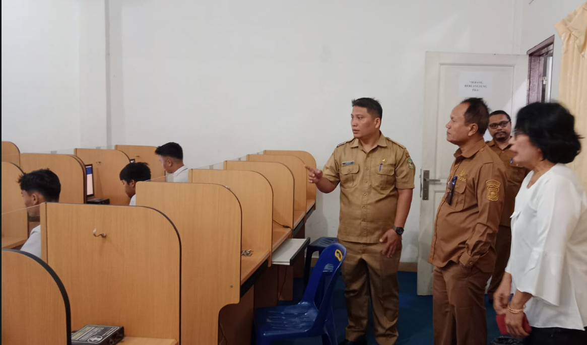 Disdik Pematangsiantar Monitoring Gladi Bersih TKA di Sejumlah Sekolah