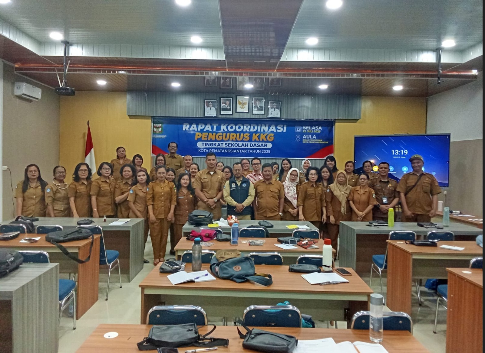 Disdik Fasilitasi Rakor Pengurus KKG Tingkat SD dan Rakor Pengurus MGMP Tingkat SMP Tahun 2025  